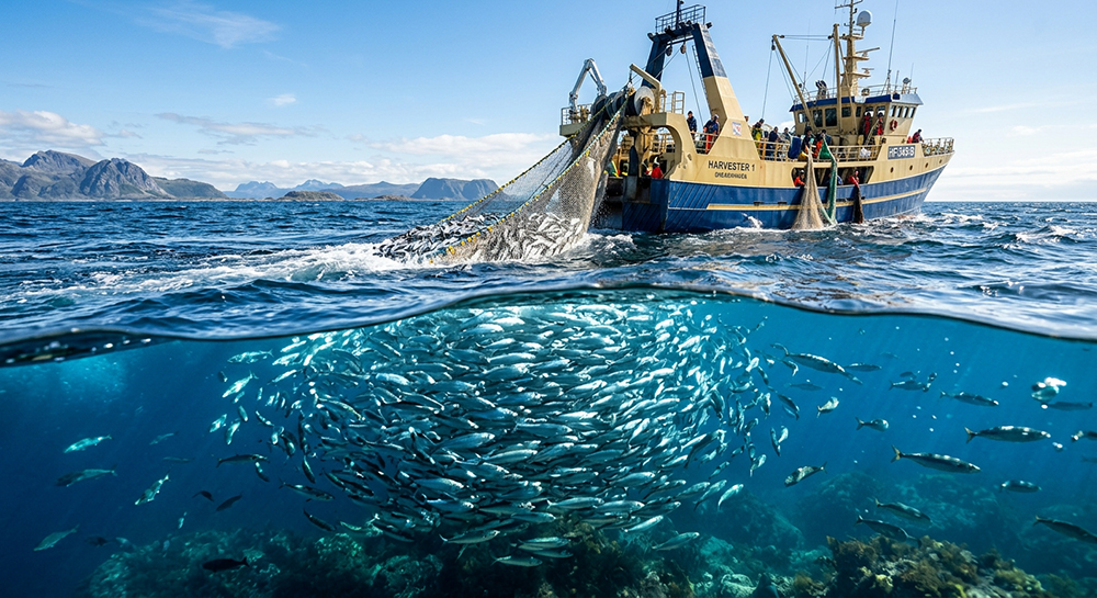Fischfang und Fanggebiete