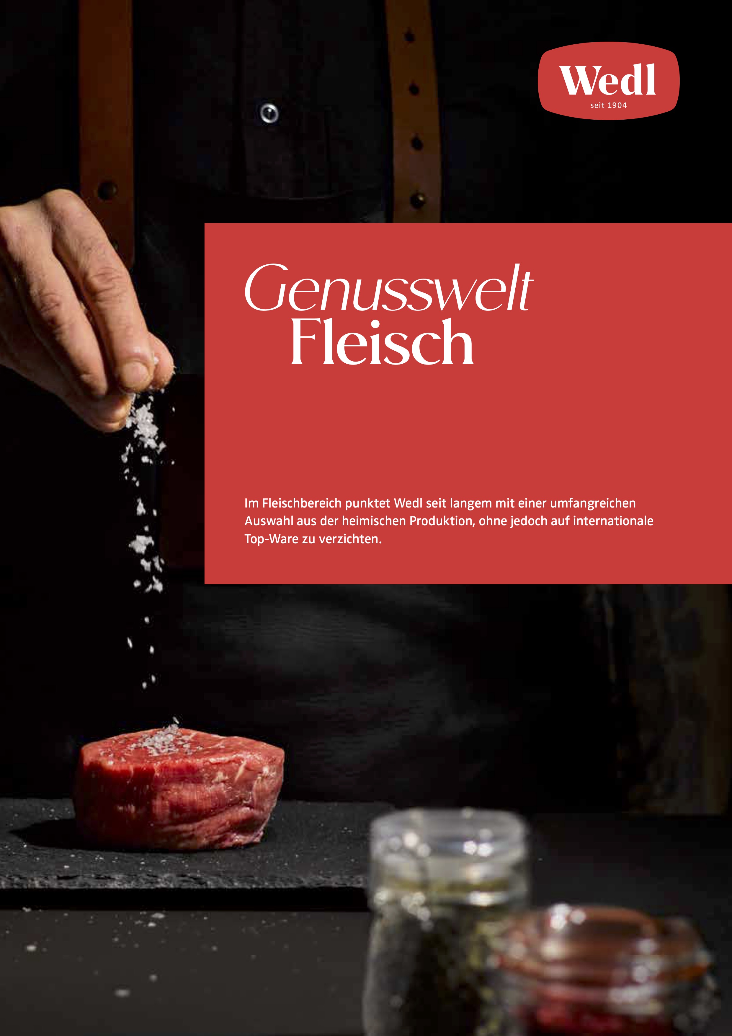 Genusswelt FleiscGenusswelt Fleisch Katalog Coverh Katalog Cover
