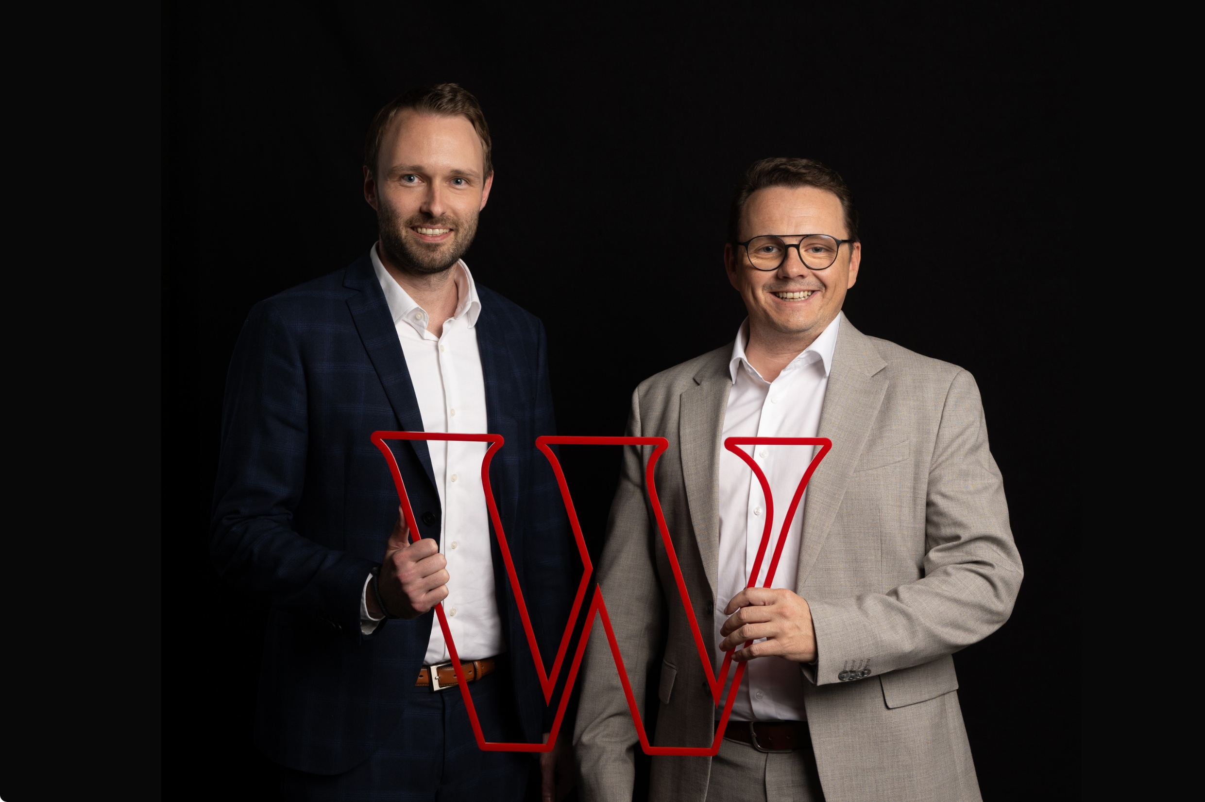 Geschäftsführer Lorenz und Klaus