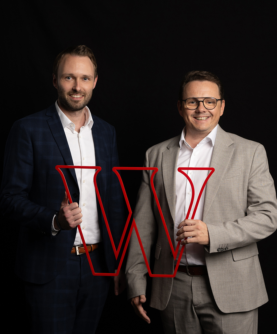 Geschäftsführer Lorenz Wedl und Klaus Mantl