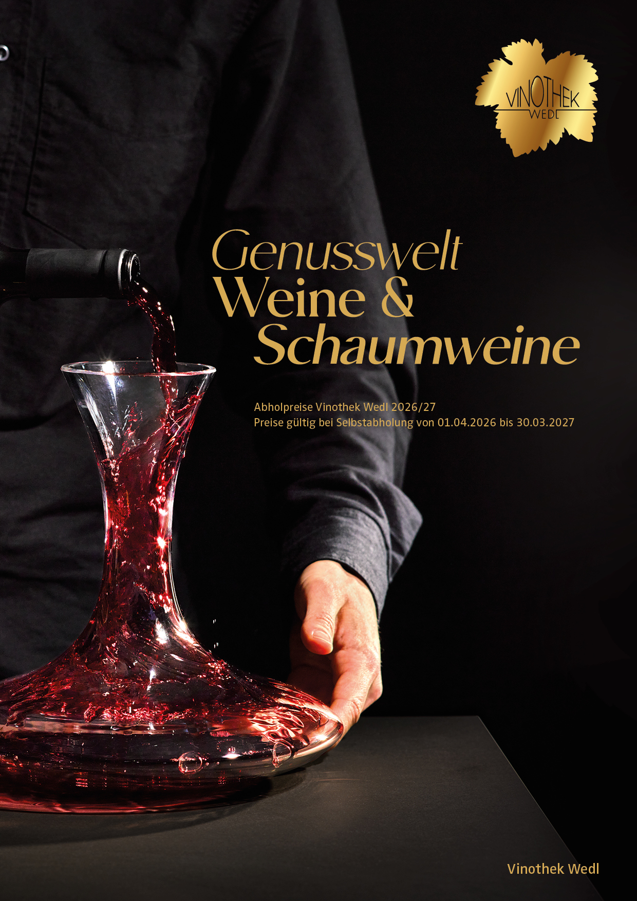 Wein Katalog Cover